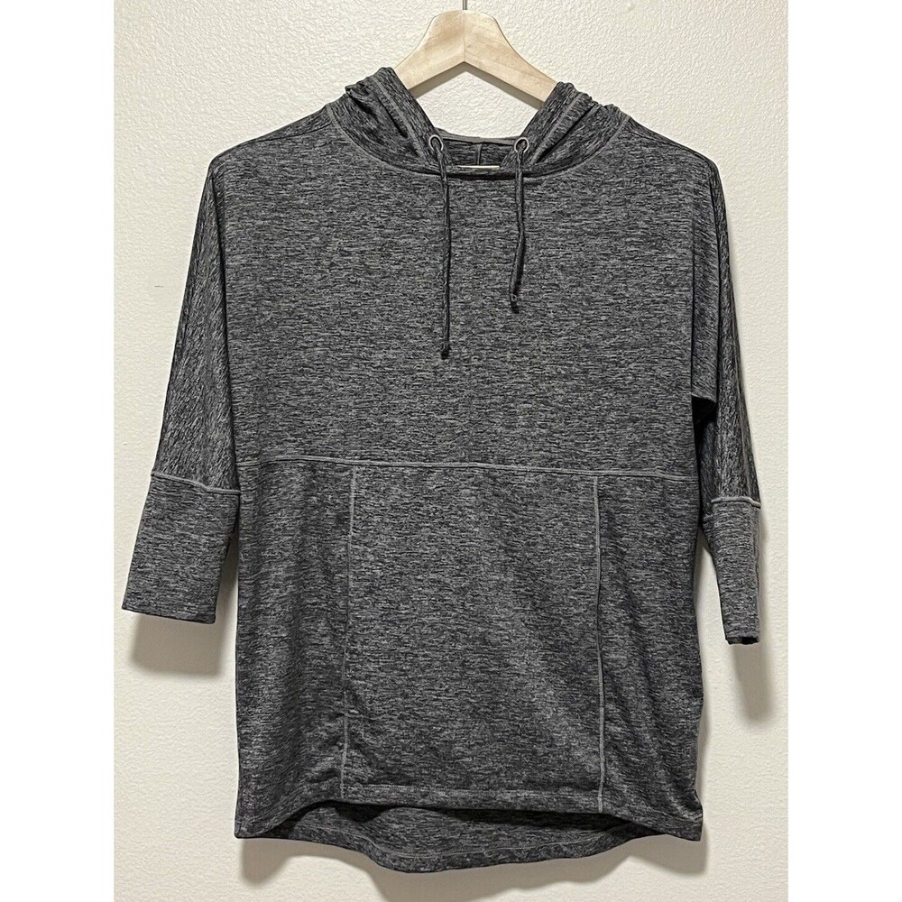 Patagonia Women’s Seabrook Pullover Hoodie Small Gray 3/4 Dolman Sleeve Outdoors